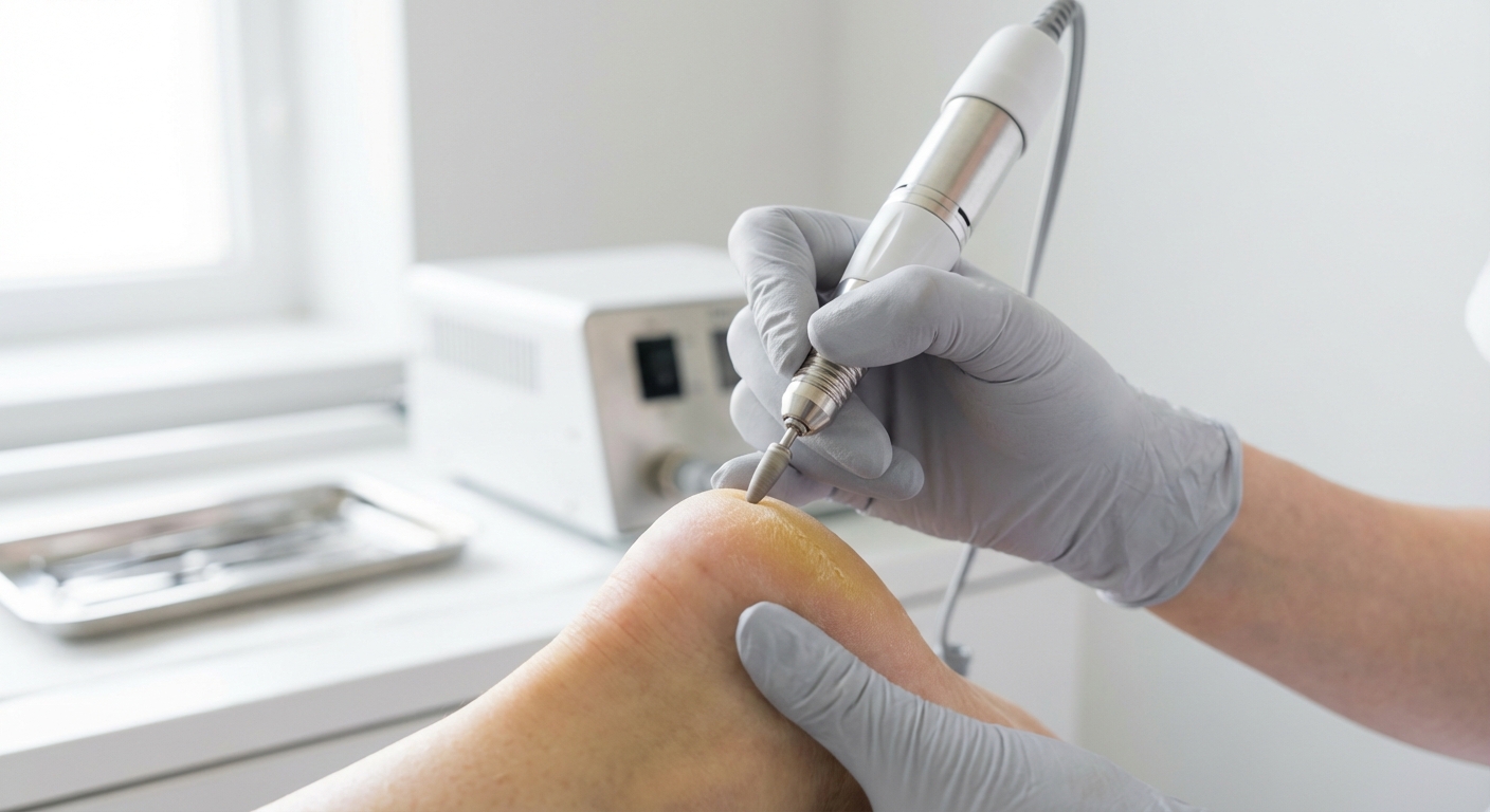 Профессиональный аппаратный уход за ногами